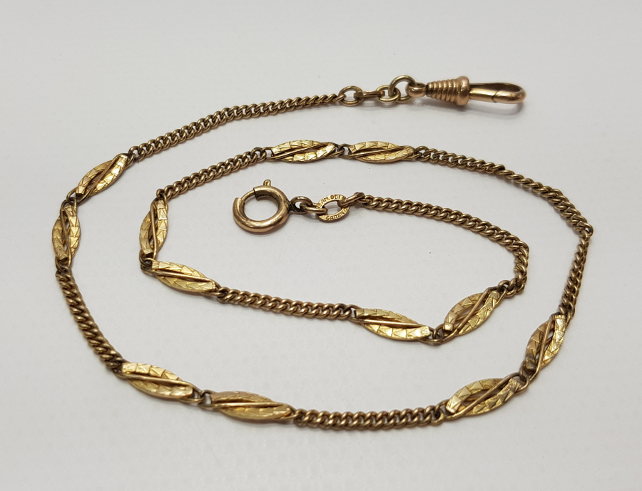 GÜMÜŞ ÜZERİ ALTIN KAPLAMA CEP SAATİ KÖSTEĞİ