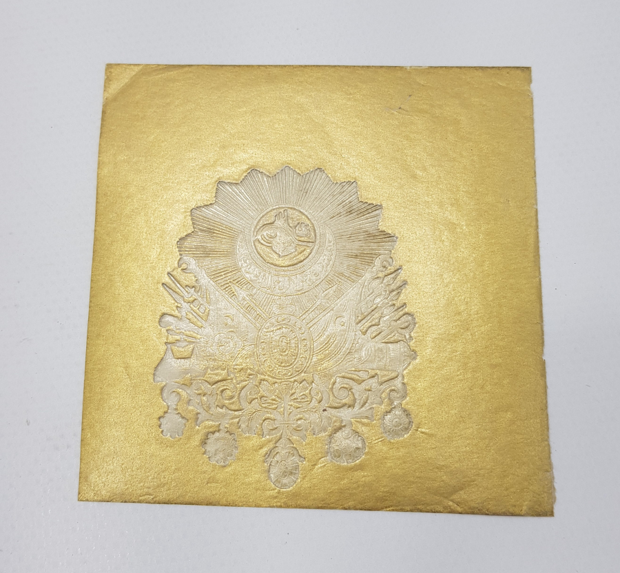 OSMANLI DEVLET ARMASI ALTIN VARAK