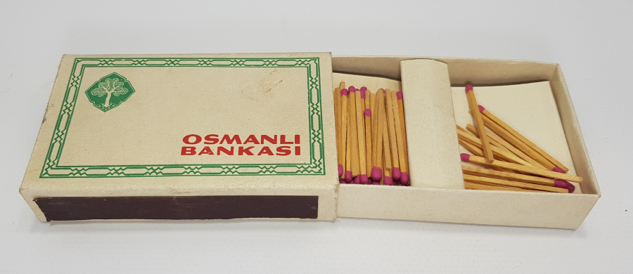 OSMANLI BANKASI KOLEKSİYONLUK BÜYÜK BOY KİBRİT