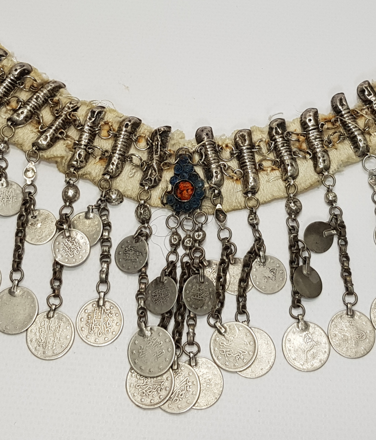 OSMANLI DÖNEMİ GÜMÜŞ GELİN DÖŞLÜĞÜ - GICI GICI