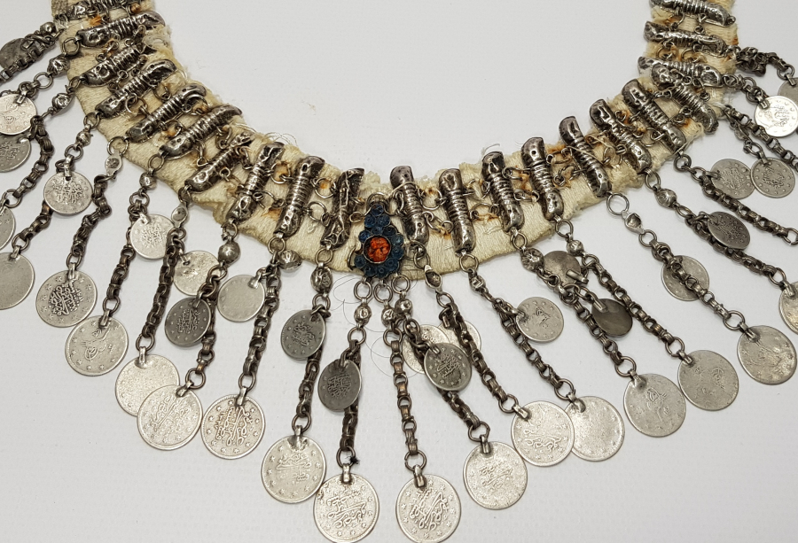 OSMANLI DÖNEMİ GÜMÜŞ GELİN DÖŞLÜĞÜ - GICI GICI