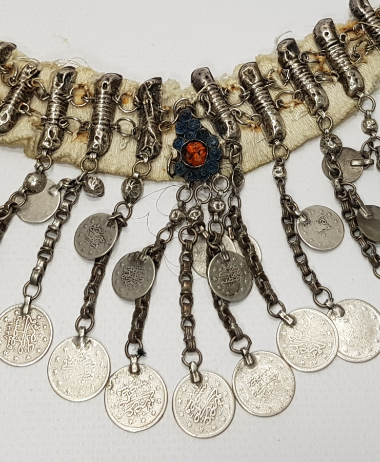 OSMANLI DÖNEMİ GÜMÜŞ GELİN DÖŞLÜĞÜ - GICI GICI