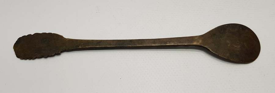 OSMANLI DÖNEMİ KALEM İŞÇİLİKLİ MACUN KAŞIĞI