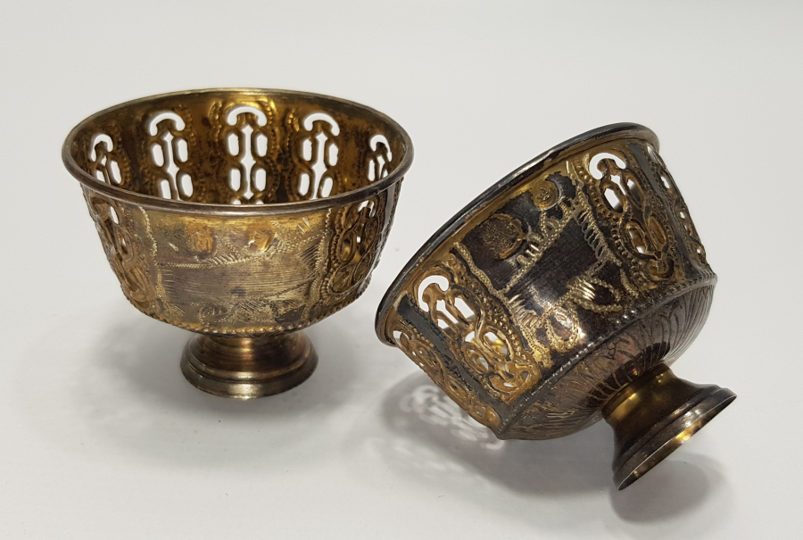 OSMANLI DÖNEMİ KALEM İŞÇİLİKLİ TUĞRALI ÇİFT FİNCAN ZARFI