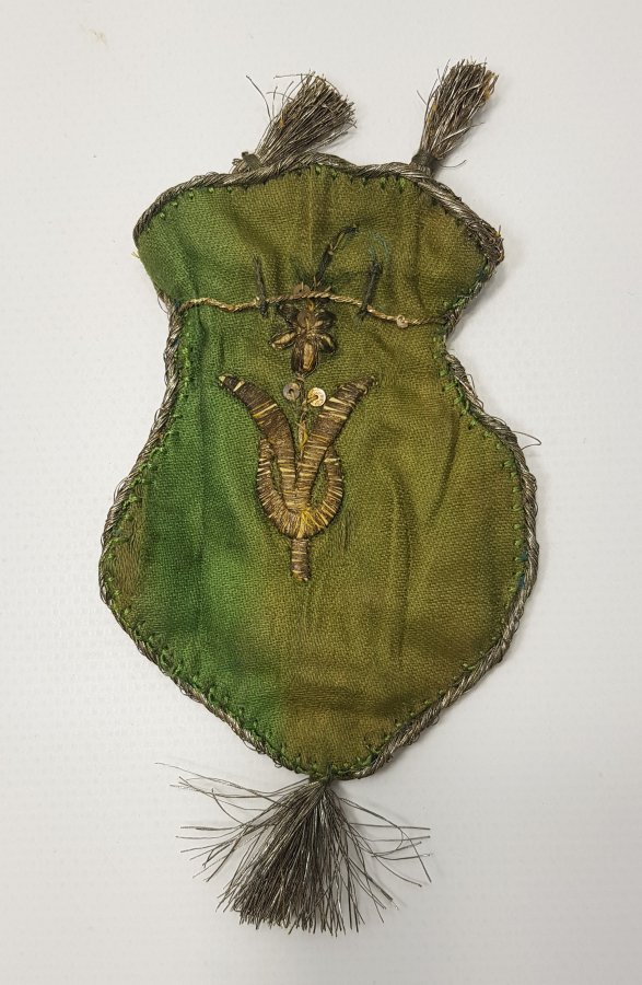 OSMANLI DÖNEMİ SIRMA İŞÇİLİKLİ KESE