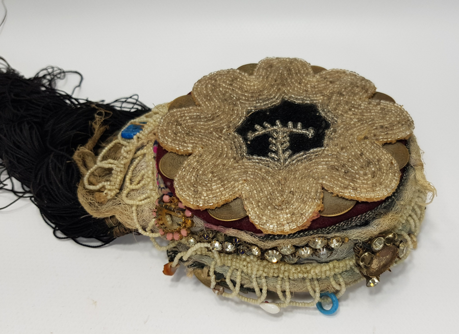 OSMANLI DÖNEMİ NADİR FORMDA GELİN BAŞLIĞI