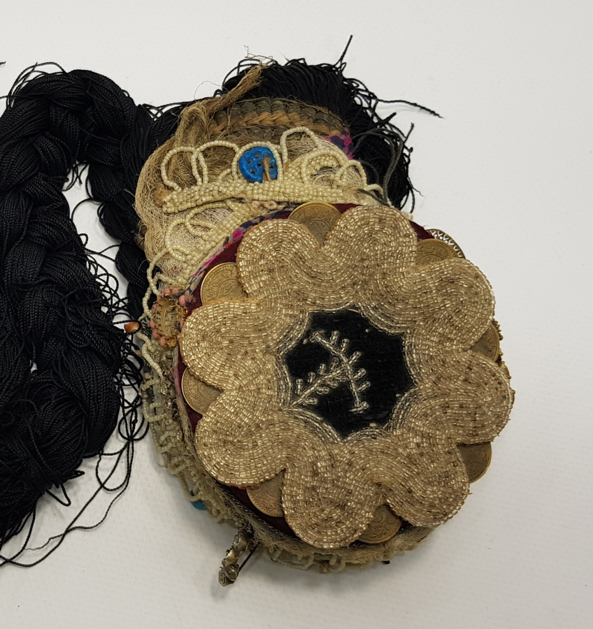 OSMANLI DÖNEMİ NADİR FORMDA GELİN BAŞLIĞI