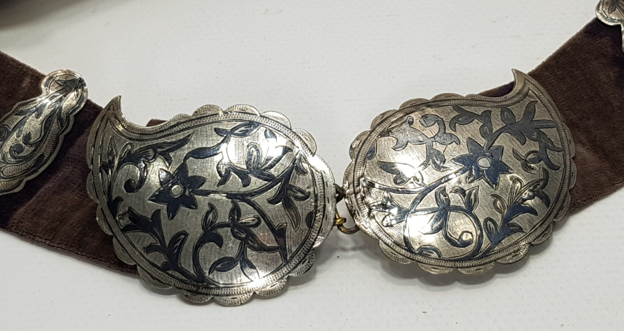 OSMANLI DÖNEMİ SAVATLI ÇERKES GELİN KEMERİ