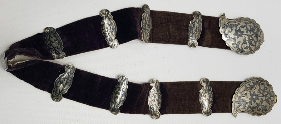 OSMANLI DÖNEMİ SAVATLI ÇERKES GELİN KEMERİ