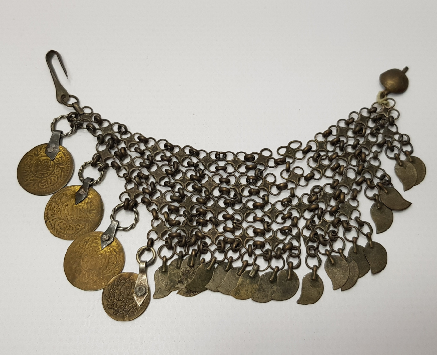 OSMANLI DÖNEMİ  YANAKLIK GÜMÜŞ TAKI