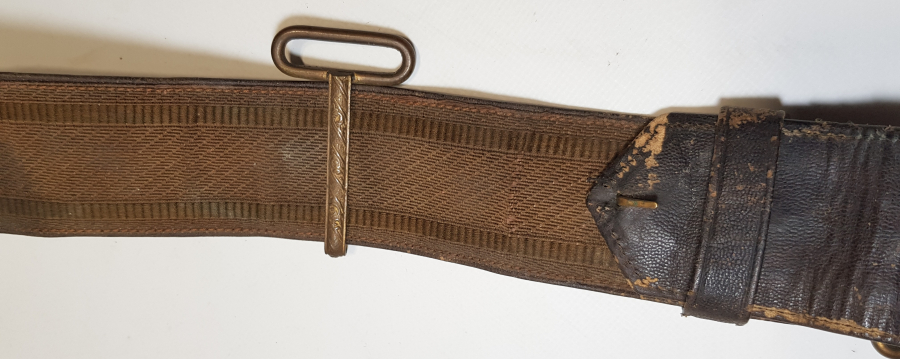 1. DÜNYA SAVAŞI DÖNEMİ ÇOK NADİR FRANSIZ SUBAY KEMERİ