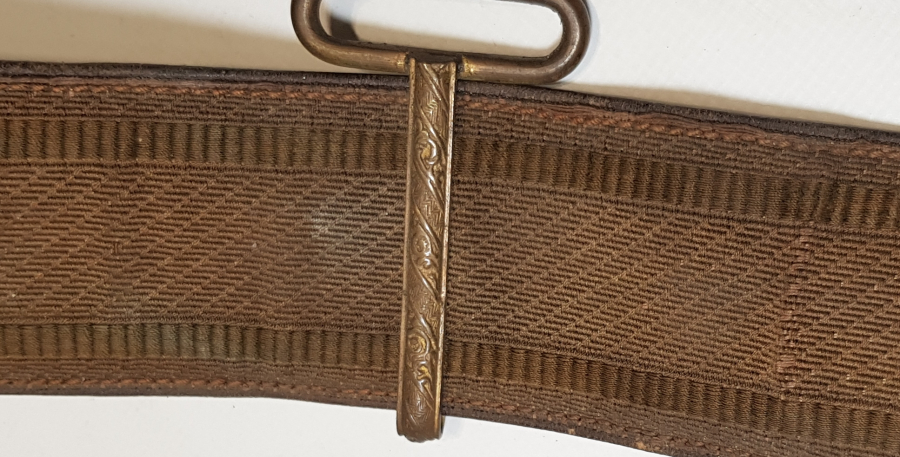 1. DÜNYA SAVAŞI DÖNEMİ ÇOK NADİR FRANSIZ SUBAY KEMERİ