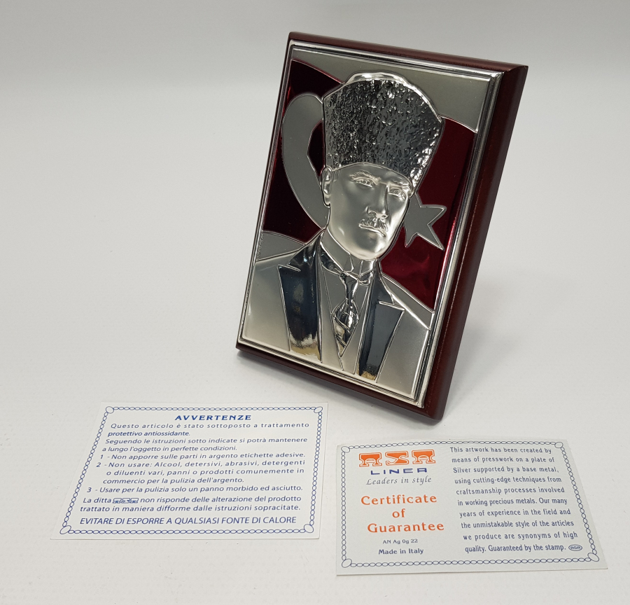 SERTİFİKALI ATATÜRK RÖLYEF