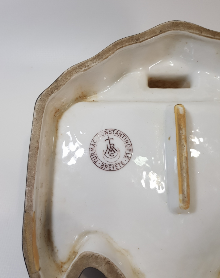 OSMANLI DÖNEMİ CONSTANTINOPLE TURMAC PORSELEN KALEMLİK