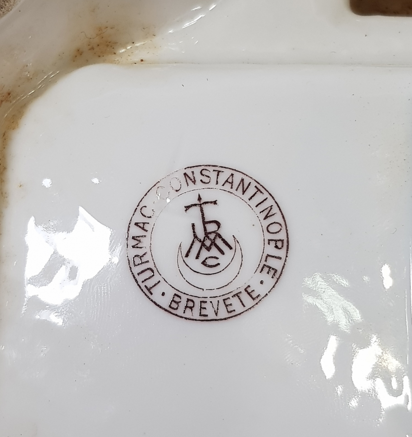 OSMANLI DÖNEMİ CONSTANTINOPLE TURMAC PORSELEN KALEMLİK