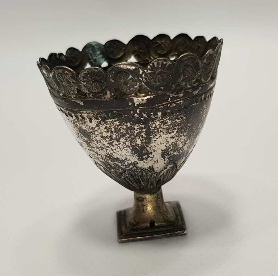 OSMANLI DÖNEMİ GÜMÜŞ FİNCAN ZARFI