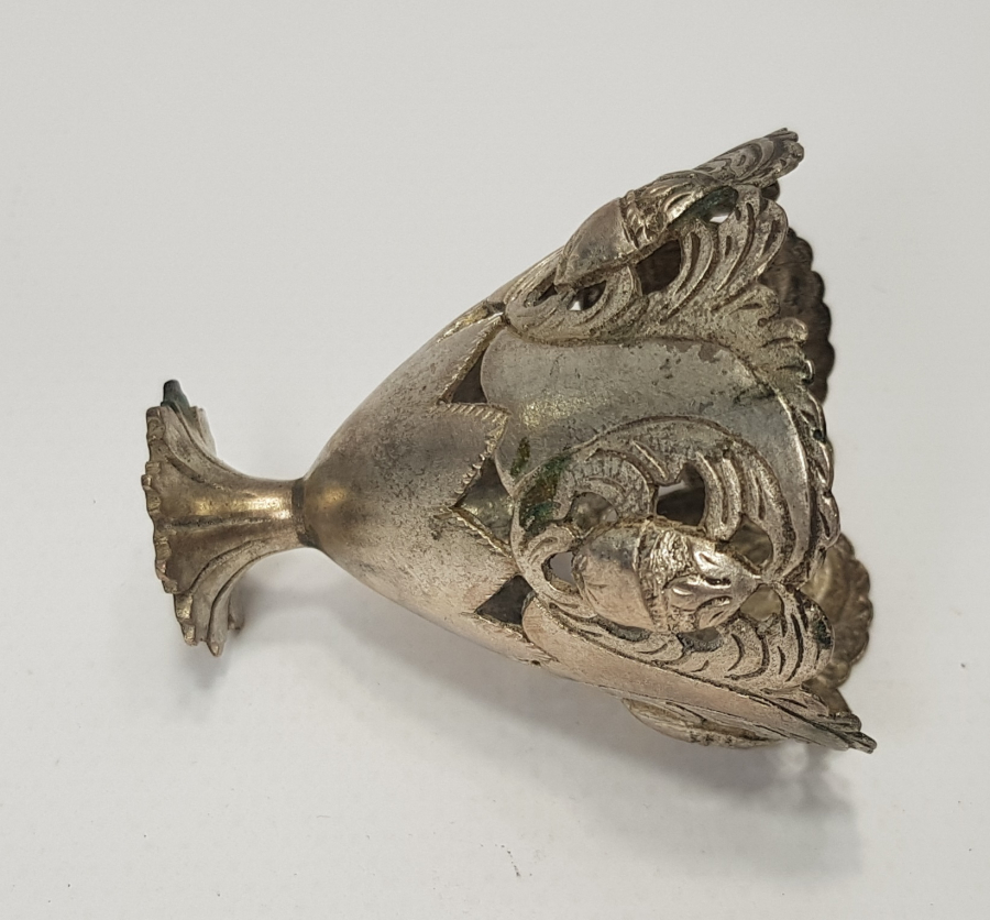 OSMANLI DÖNEMİ GÜMÜŞ FİNCAN ZARFI