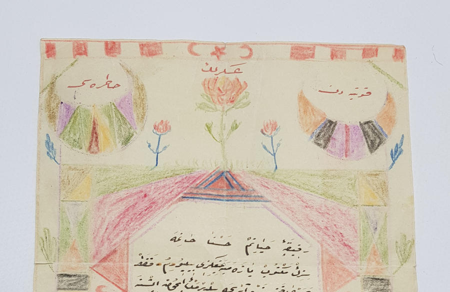 BİRİNCİ DÜNYA SAVAŞI DÖNEMİ ASKER MEKTUBU