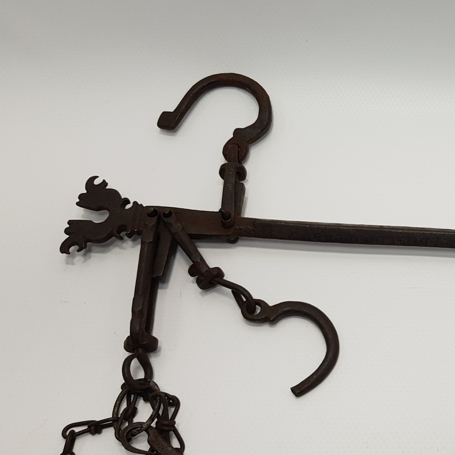 OSMANLI DÖNEMİ NADİR FORMDA USTA DAMGALI TERAZİ - KANTAR