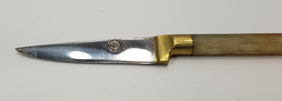 OSMANLI DÖNEMİ USTA DAMGALI MAKTA - HATTAT BIÇAĞI