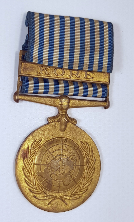 TÜRKÇE YAZILI KORE HARBİ MADALYASI - NADİR