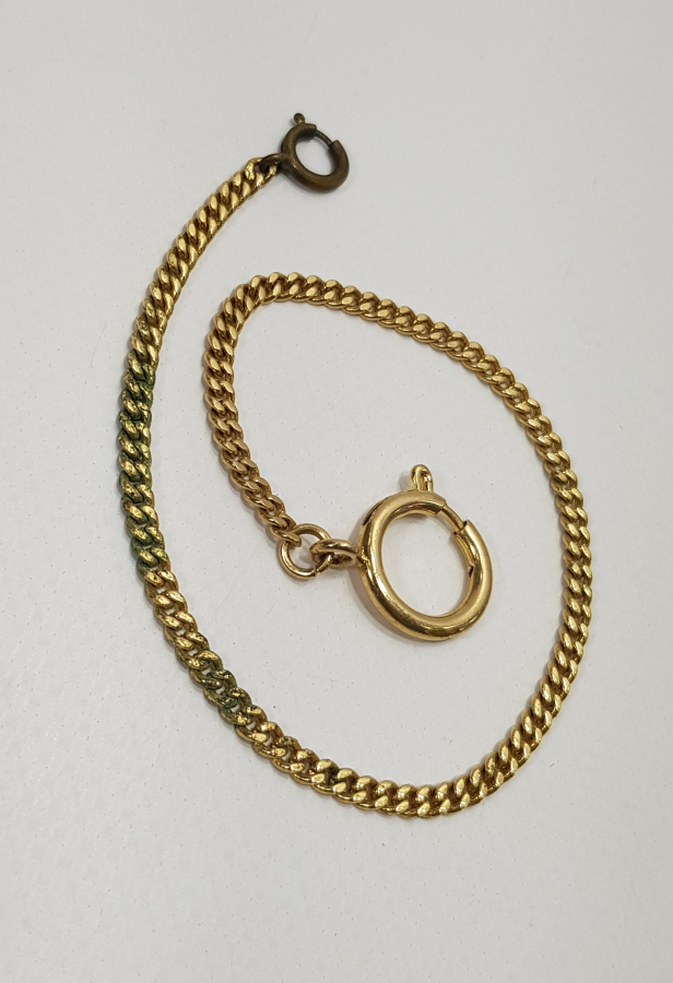 ALTIN KAPLAMA CEP SAATİ KÖSTEĞİ