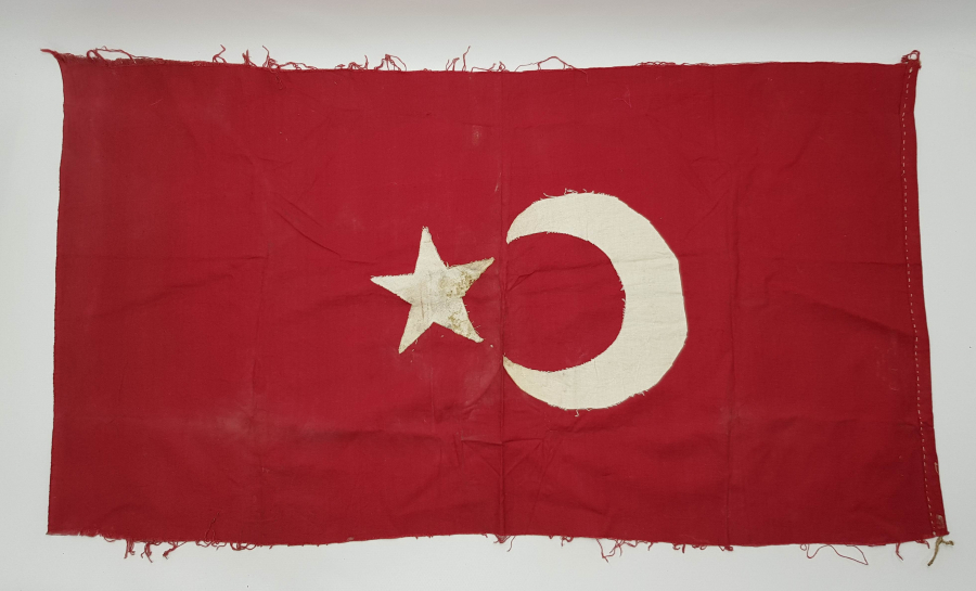 KURTULUŞ SAVAŞI DÖNEMİ EL DİKİMİ BAYRAK