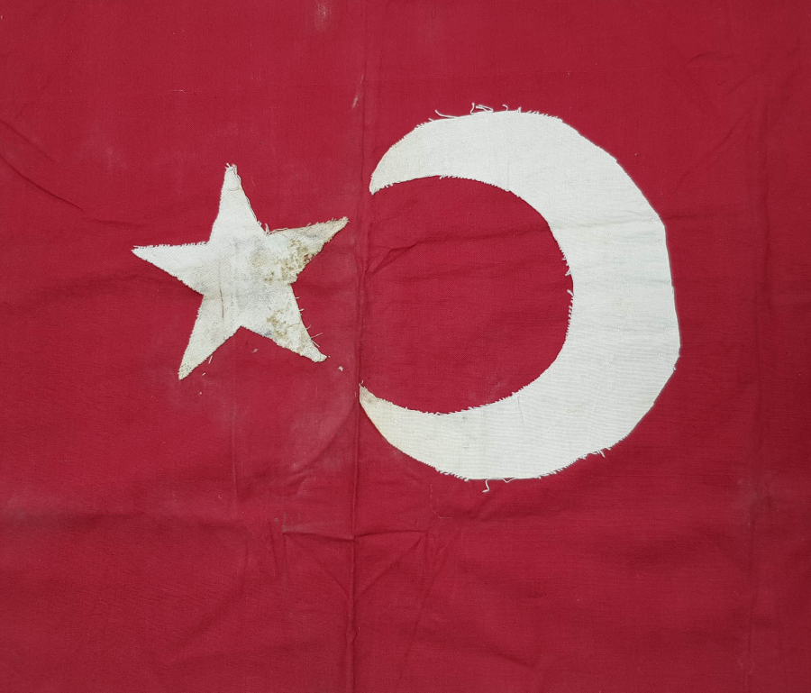 KURTULUŞ SAVAŞI DÖNEMİ EL DİKİMİ BAYRAK