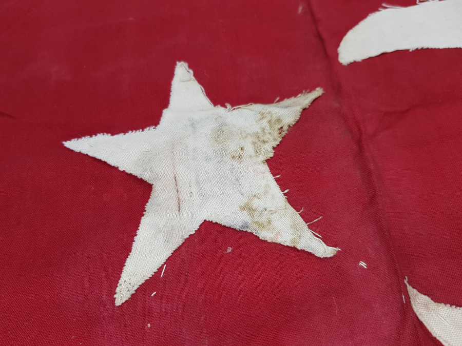 KURTULUŞ SAVAŞI DÖNEMİ EL DİKİMİ BAYRAK