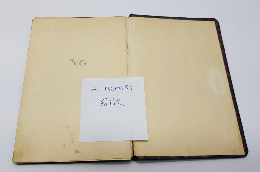 EL YAZMA OSMANLICA ŞİİR KİTABI