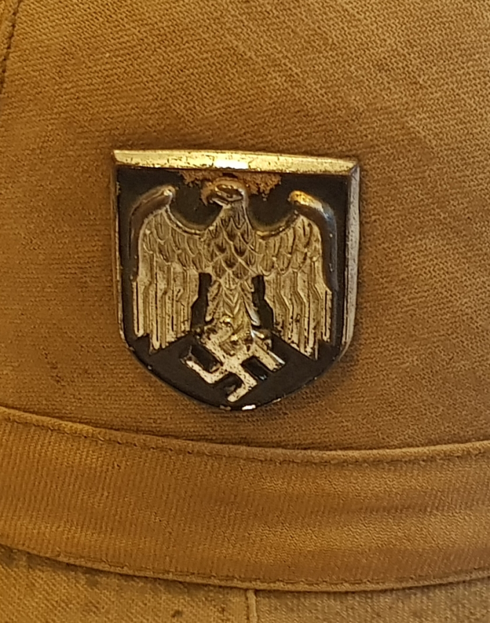 2. DÜNYA SAVAŞI NAZİ ALMANYASI AFRİKA KOLORDU ASKER MİĞFERİ - ÇOK NADİR