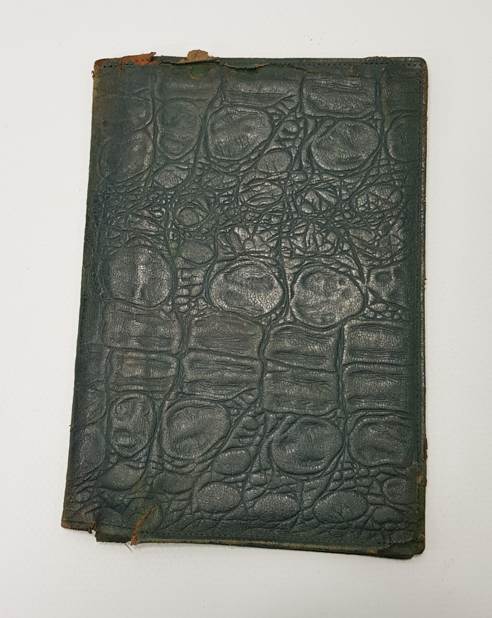 OSMANLICA ANADOLU ANONİM TÜRK SİGORTA ŞİRKETİ YAZILI DERİ CÜZDAN