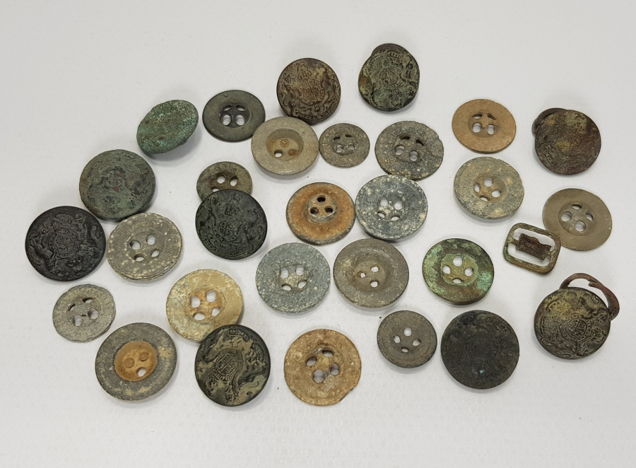 OSMANLI DÖNEMİ ÇANAKKALE CEPHESİ ASKER DÜĞMELERİ