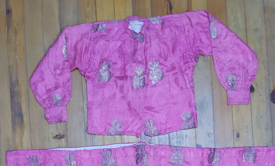 OSMANLI DÖNEMİ ELMASİYE ŞALVAR CEPKEN TAKIMI