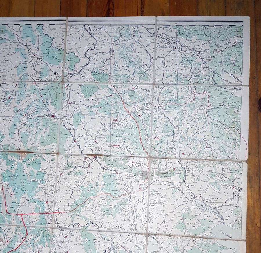 OSMANLI DÖNEMİ DEV BOY BALKANLAR HARİTASI