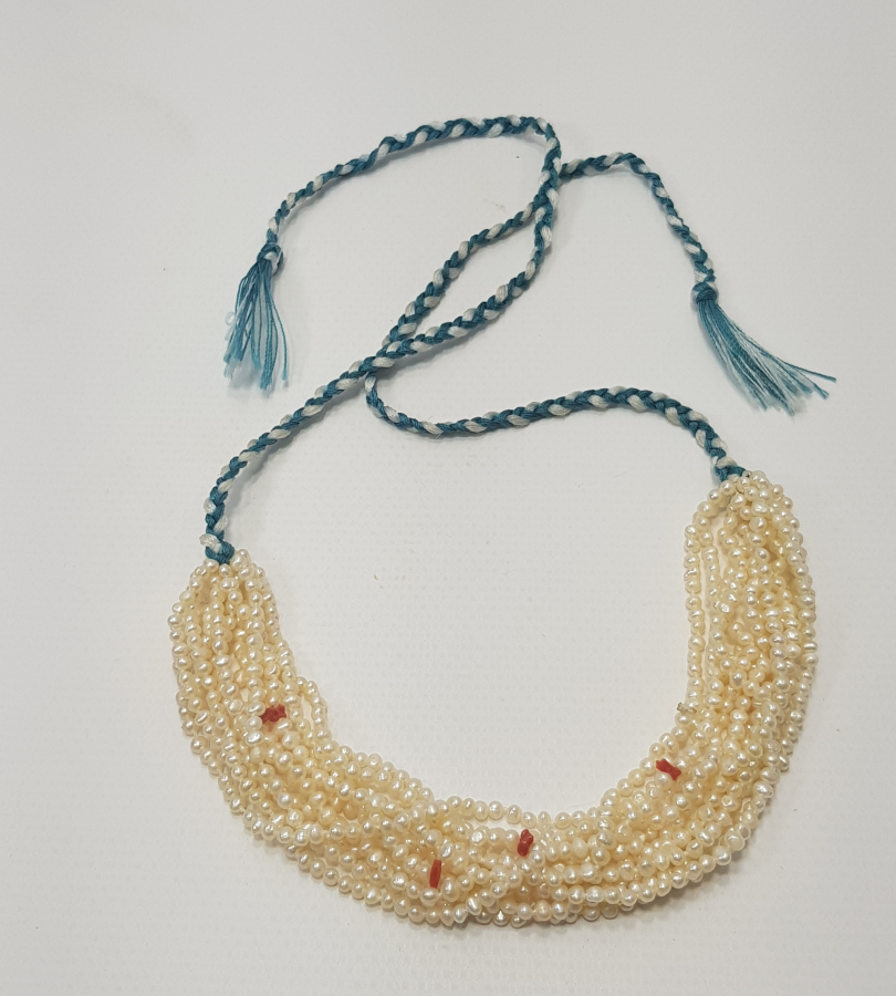 OSMANLI DÖNEMİ MERCANLI KUM İNCİ GERDANLIK