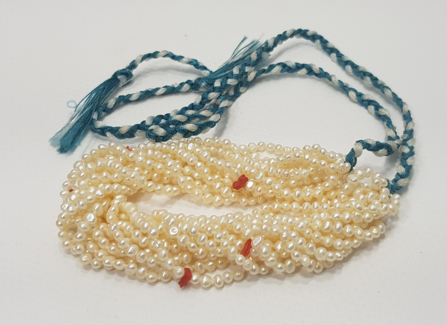 OSMANLI DÖNEMİ MERCANLI KUM İNCİ GERDANLIK