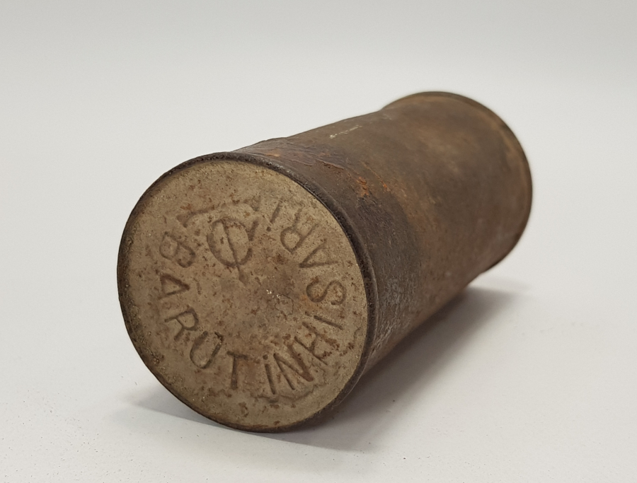 TÜRKİYE CUMHURİYETİ BARUT İNHİSARI YAZILI BARUT KUTUSU