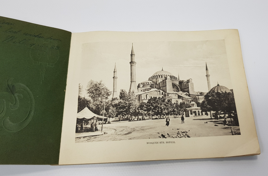 SOUVENIR DE CONSTANTINOPLE BÜYÜK BOY KARTPOSTAL ALBÜMÜ
