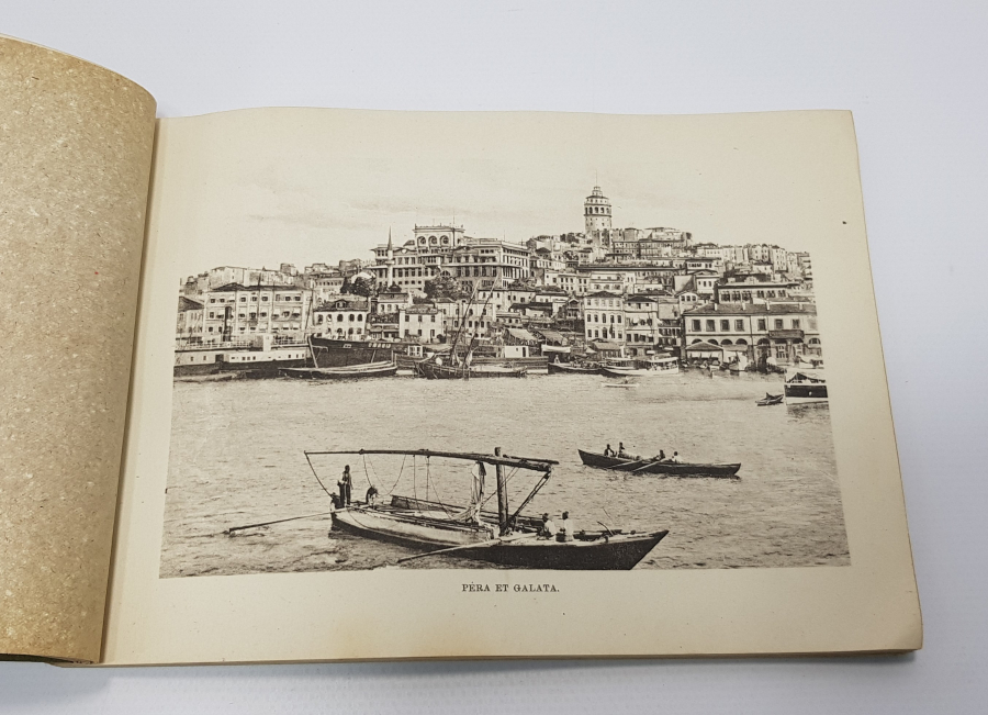 SOUVENIR DE CONSTANTINOPLE BÜYÜK BOY KARTPOSTAL ALBÜMÜ