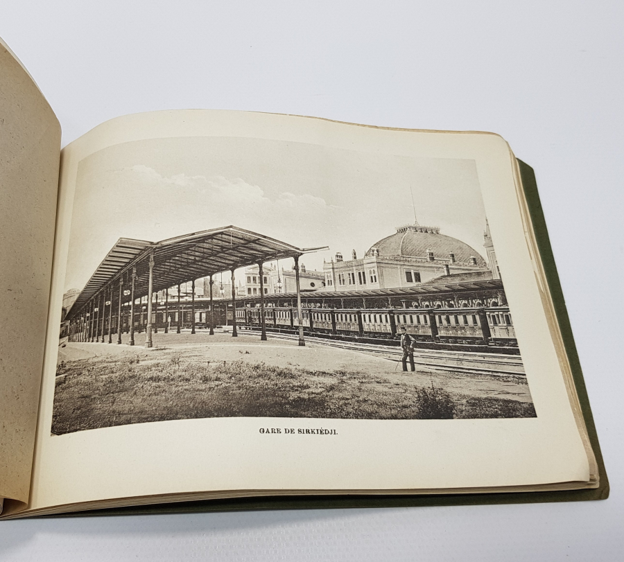 SOUVENIR DE CONSTANTINOPLE BÜYÜK BOY KARTPOSTAL ALBÜMÜ