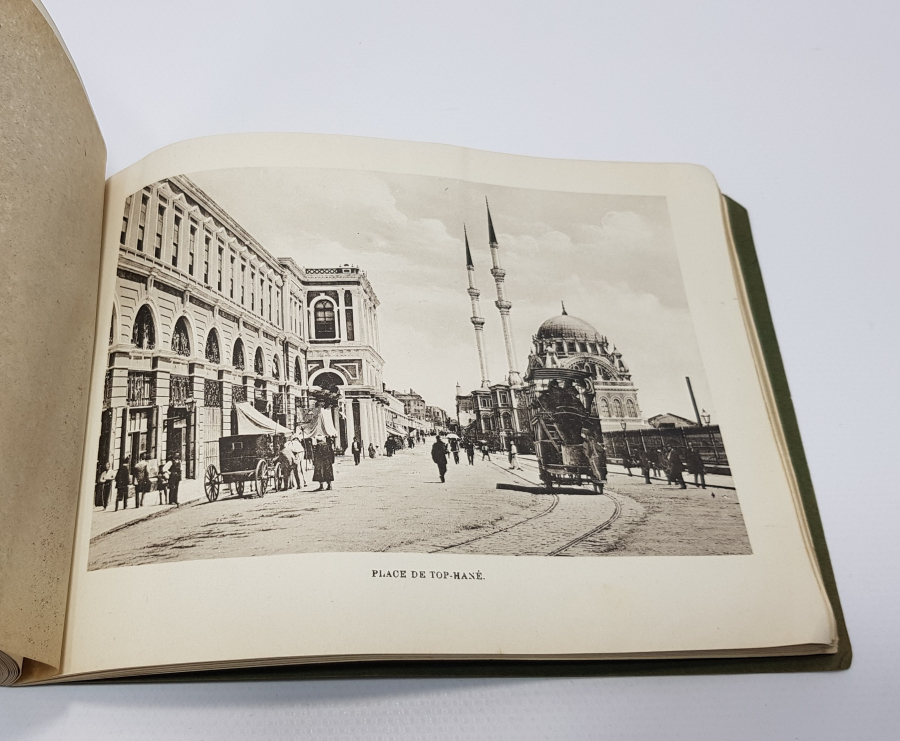 SOUVENIR DE CONSTANTINOPLE BÜYÜK BOY KARTPOSTAL ALBÜMÜ