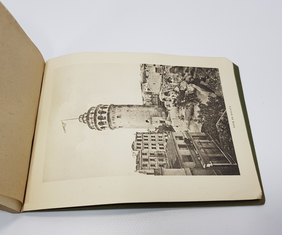 SOUVENIR DE CONSTANTINOPLE BÜYÜK BOY KARTPOSTAL ALBÜMÜ