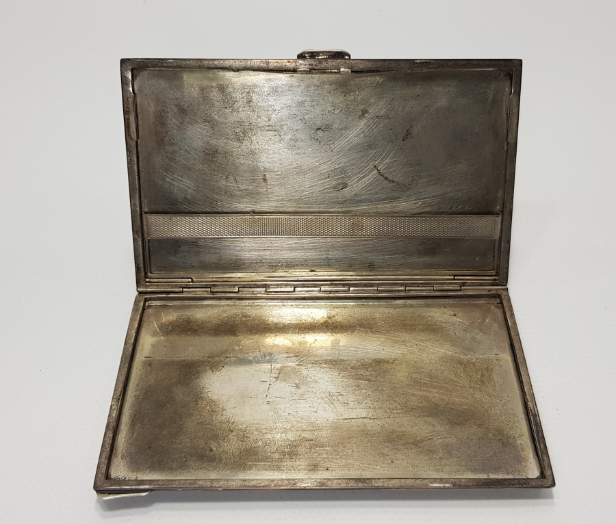 BÜYÜK BOY GÜMÜŞ SİGARA TABAKASI