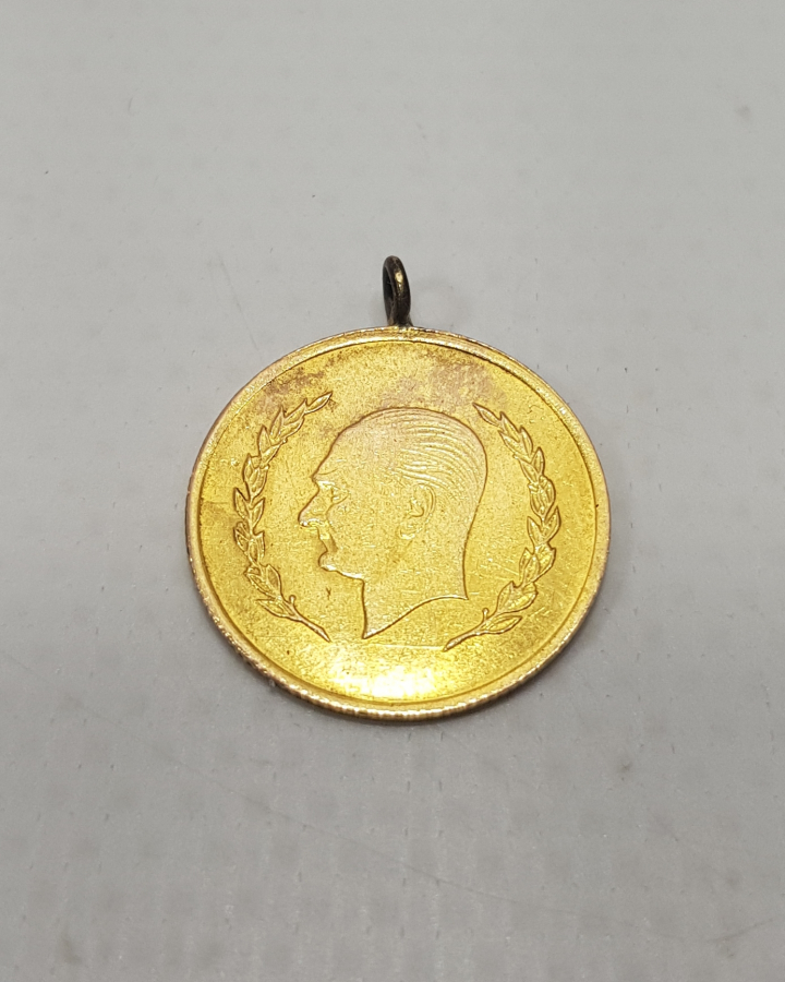 DOĞUBANK MERKEZ ŞUBESİ AÇILIŞ HATIRASI ALTIN MADALYON