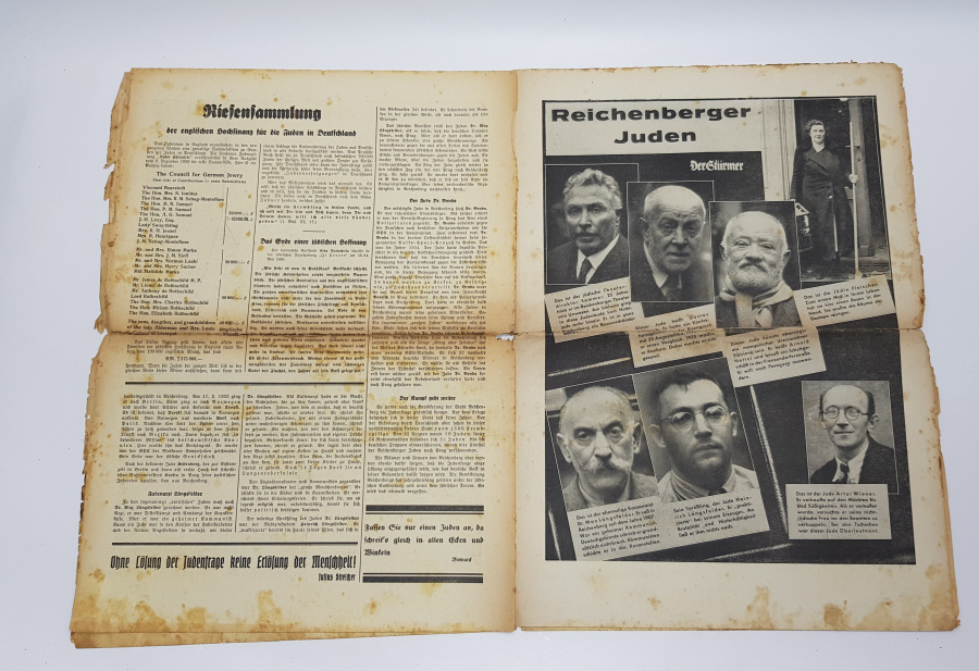 NAZİ DÖNEMİ ORJİNAL GAZETE