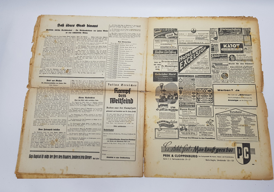 NAZİ DÖNEMİ ORJİNAL GAZETE