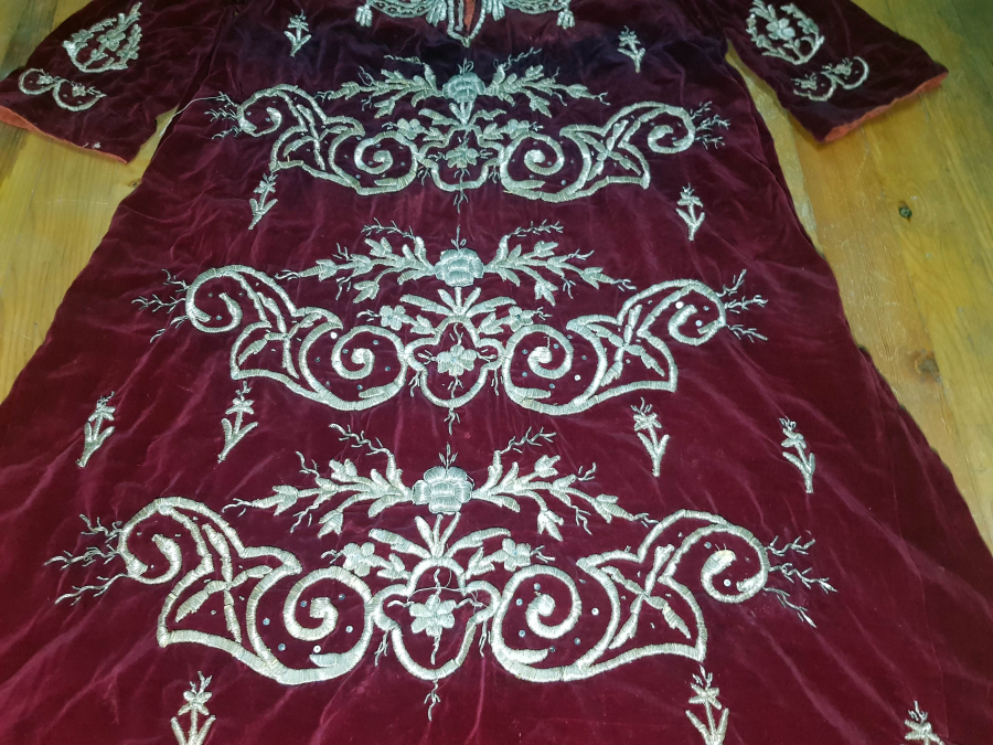 OSMANLI DÖNEMİ BİNDALLI ELBİSE