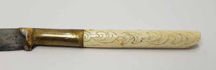 OSMANLICA BURSA YAZILI VE USTA DAMGALI SÜNNET KAMASI