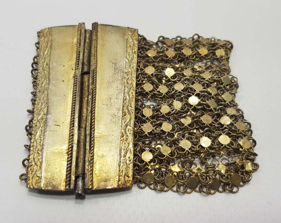 OSMANLI DÖNEMİ SÜLEYMANİYE İŞİ GÜMÜŞ BİLEKLİK